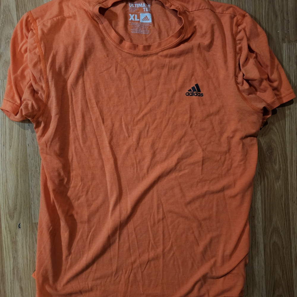 Adidas Men's Vibrant Orange Tee